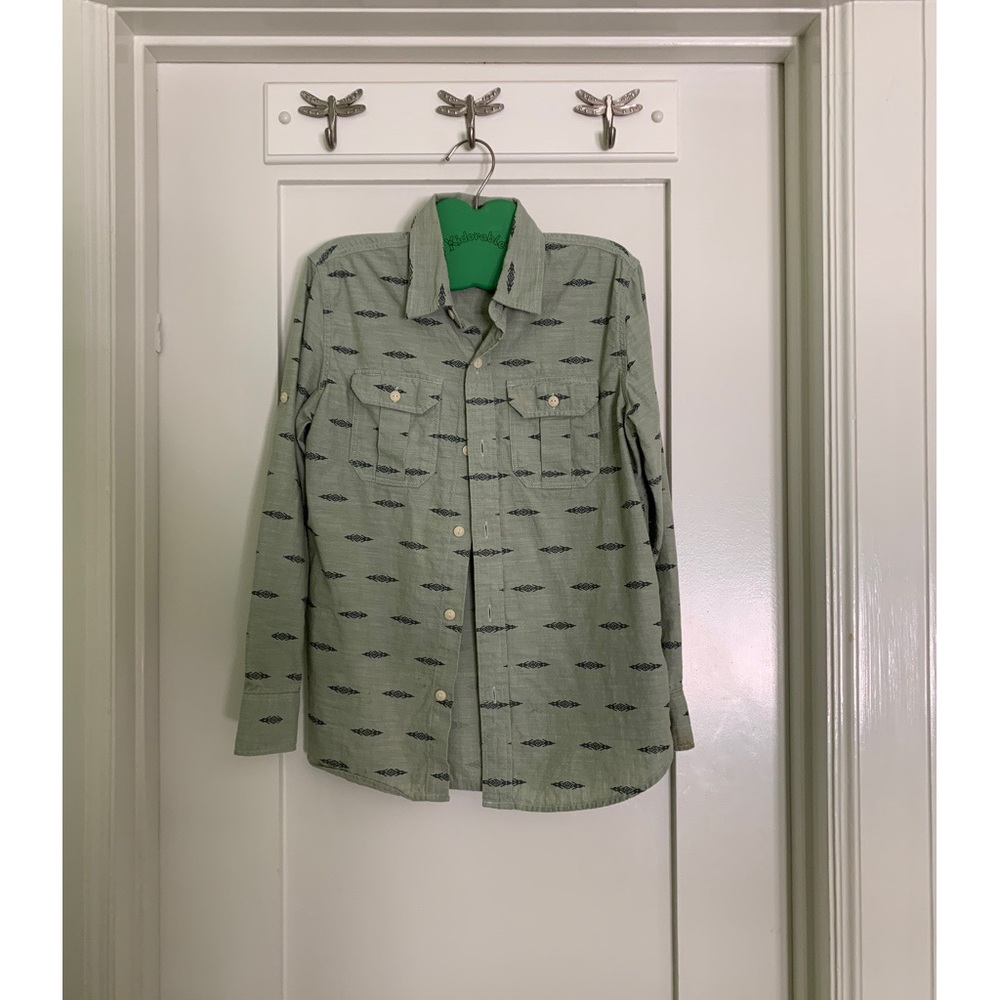 Button down long sleeve shirt (boys)
